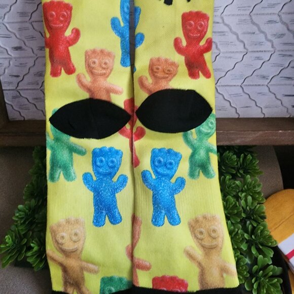 NWT Odd Sox Sour Patch Kids Over the Calf Socks - Picture 3 of 4